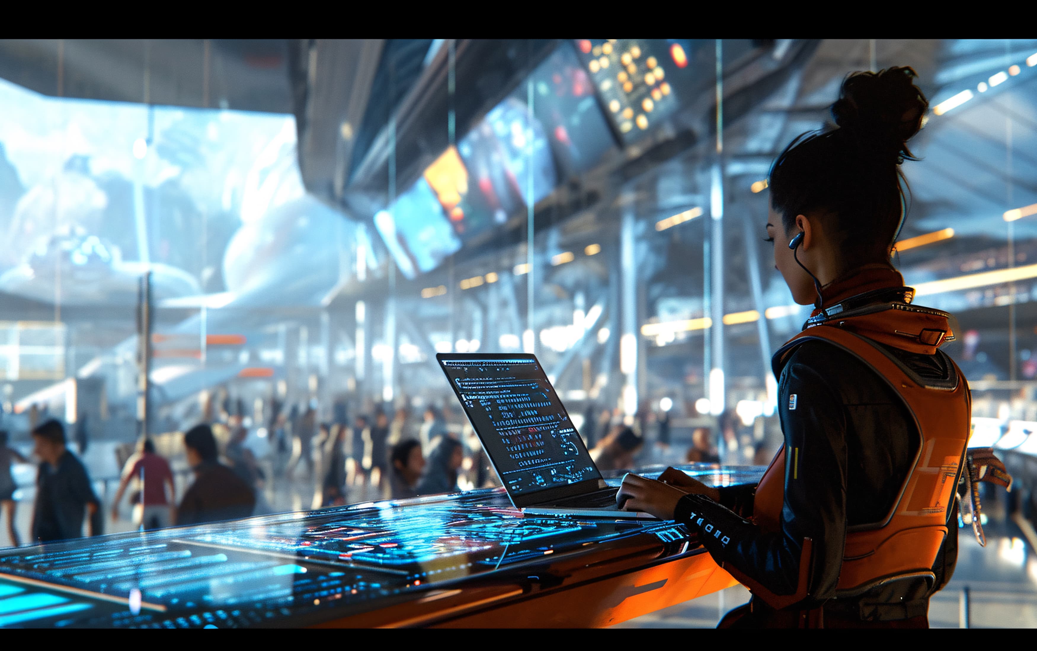 Interactive technology display